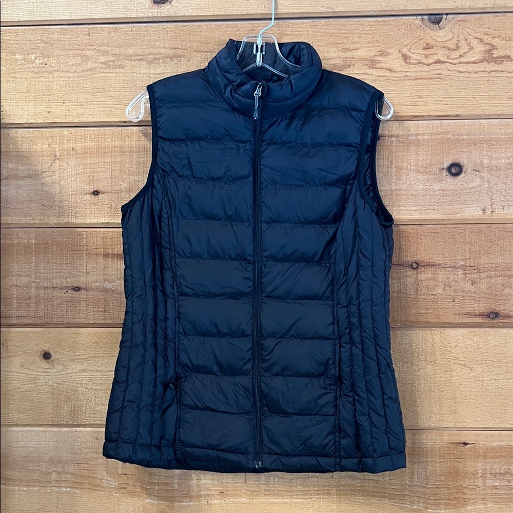 32 degrees black puffer vest